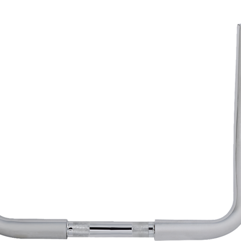 LA CHOPPERS Pre-Wired Twin Peaks Handlebar - 1-1/4 inch x 12 inches - Chrome LA-7361-12W