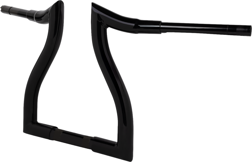 LA CHOPPERS Pre-Wired Hammerhead Handlebar - 12" Black LA-7316-12BW for Touring Models
