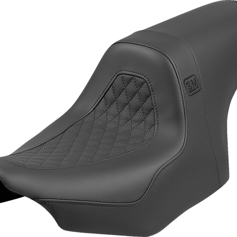 SADDLEMEN Speed Merchant Pro Series Seat - Black - FLH/FLT '23-'24 SM82307DB