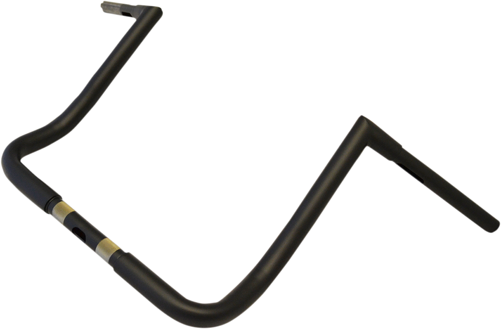 LA CHOPPERS Handlebar - Twin Peaks - Bagger - 14" - Flat Black LA-7361-14M