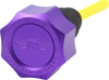FIGURATI DESIGNS Performance Magnetic Oil Dipstick - Curved - Purple - '07-'16 Touring/Trike FDP01-TCSM-P