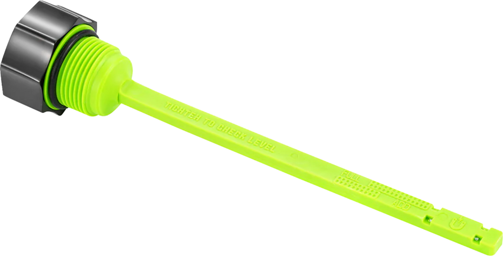 FIGURATI DESIGNS Magnetic Oil Dipstick - Curved - Black - Indian FD01-MAGDSPP-SM-BLK