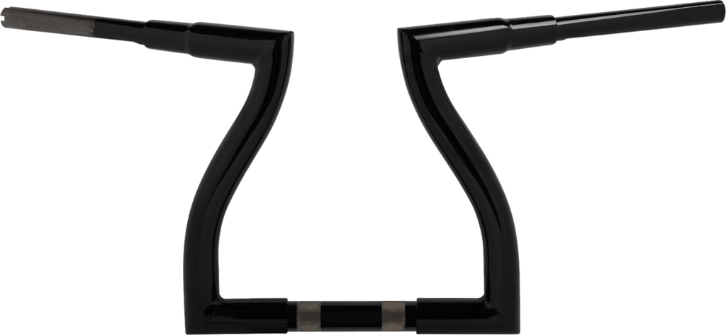 LA CHOPPERS Pre-Wired Thresher Handlebar - 12 inch Black LA-7317-12BW