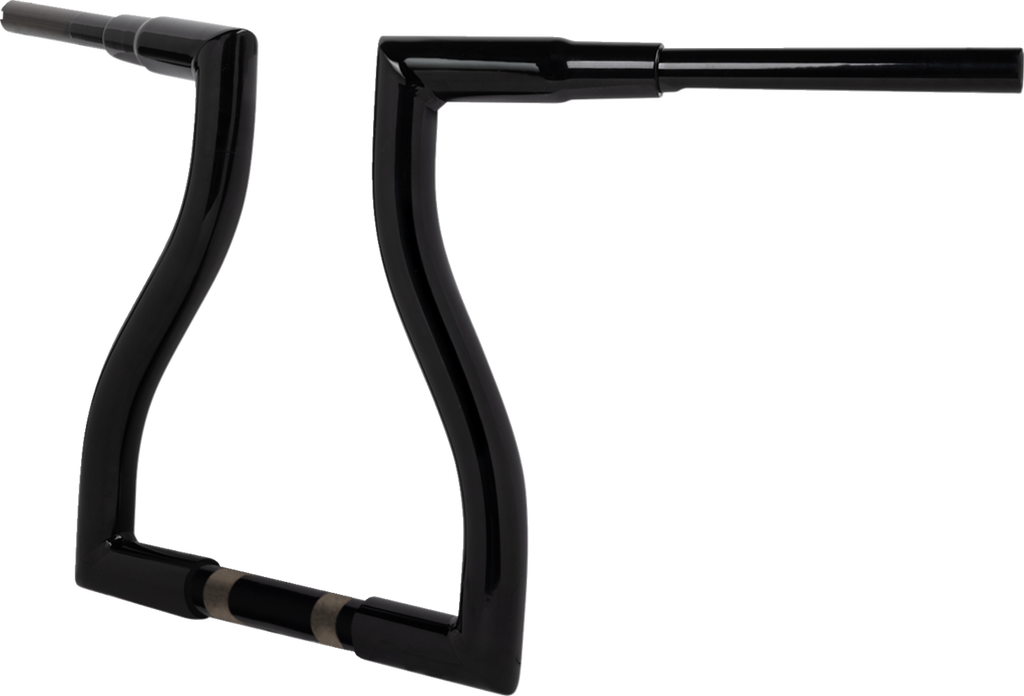 LA CHOPPERS Pre-Wired Thresher Handlebar - 14 inch Black LA-7317-14BW