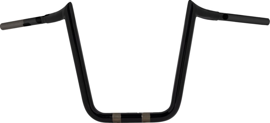 LA Choppers Pre-Wired Prime Ape Handlebar - 1-1/4 inch x 12 inch Black LA-7359-12BW