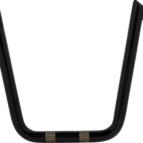 LA Choppers Pre-Wired Prime Ape Handlebar - 1-1/4 inch x 12 inch Black LA-7359-12BW