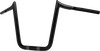 LA Choppers Pre-Wired Prime Ape Handlebar - 1-1/4 inch x 12 inch Black LA-7359-12BW