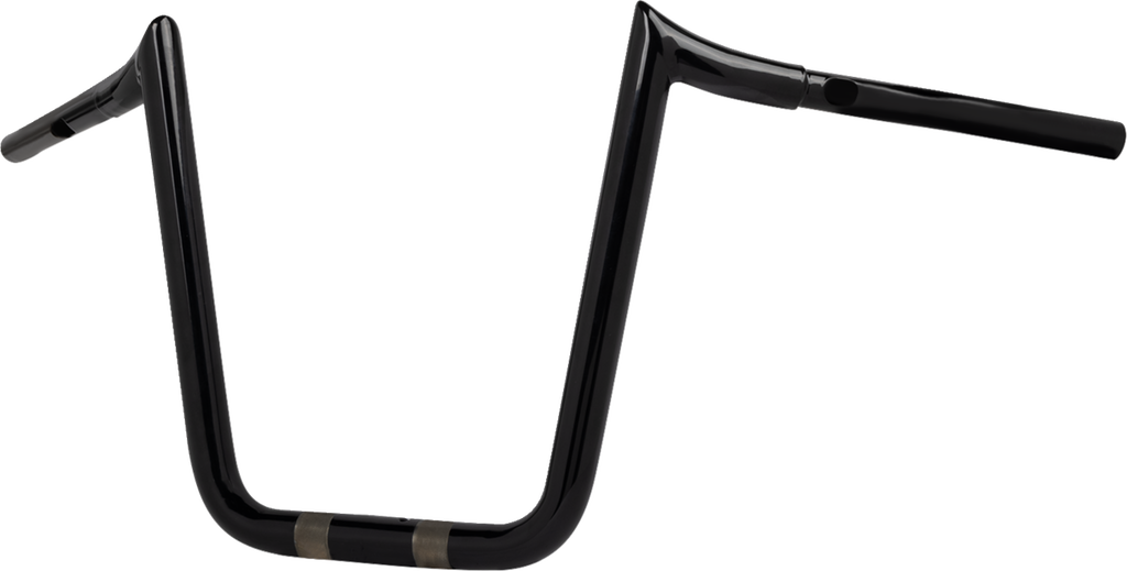 LA Choppers Pre-Wired Prime Ape Handlebar - 1-1/4 inch x 12 inch Black LA-7359-12BW