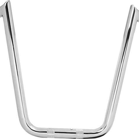 LA CHOPPERS Prime Ape Handlebar - 1-1/4 inch x 14 inch Chrome with Pre-Installed Wiring LA-7359-14W