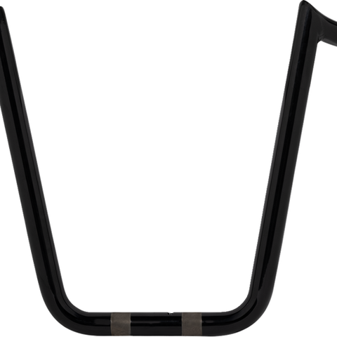 LA CHOPPERS Pre-Wired Prime Ape Handlebar 1-1/4 inch x 14 inches Black LA-7359-14BW