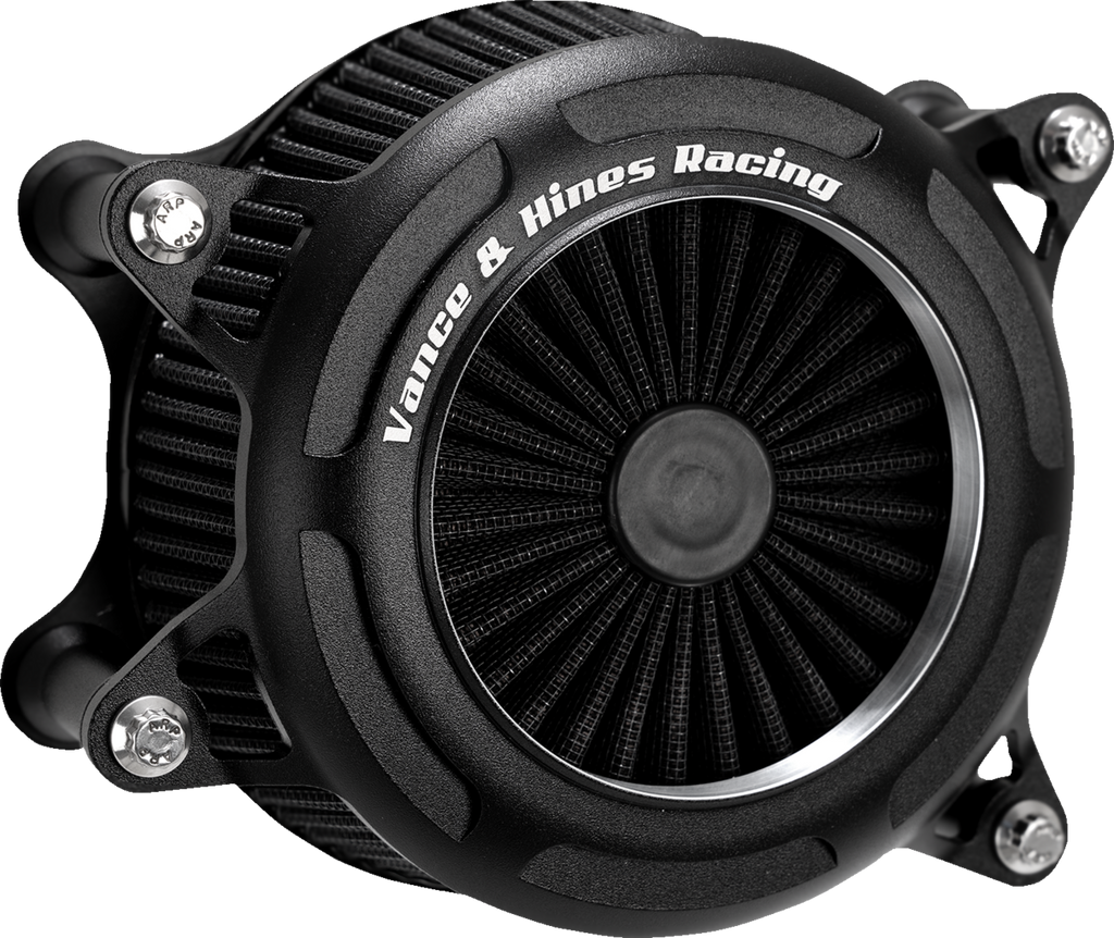Vance & Hines V02 Onyx Air Intake Kit - Black (Part No. 41116)