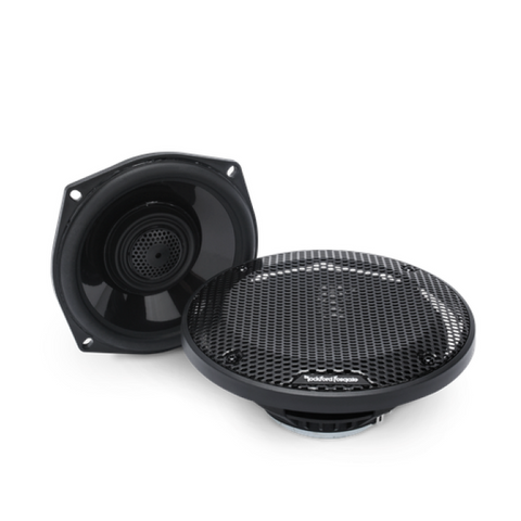 Rockford Fosgate 1998-2013 Harley davidson Motorcycle 5.25in Full Range Tour-Pak Speakers - Team Dream Rides