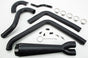 TBR Comp S 2-1 Dyna Black with Carbon Fiber Endcap for Harley Davidson FXD and FXDWG Models