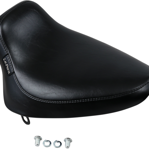 LE PERA Silhouette Solo Seat - Smooth Black for Softail '84-'99 - Part Number LGN-850 - Team Dream Rides
