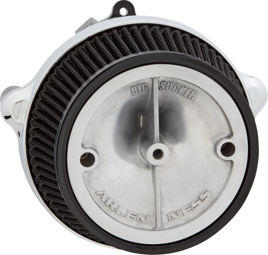 ARLEN NESS Big Sucker Stage 1 Air Cleaner Kit without Cover - Chrome 600-300