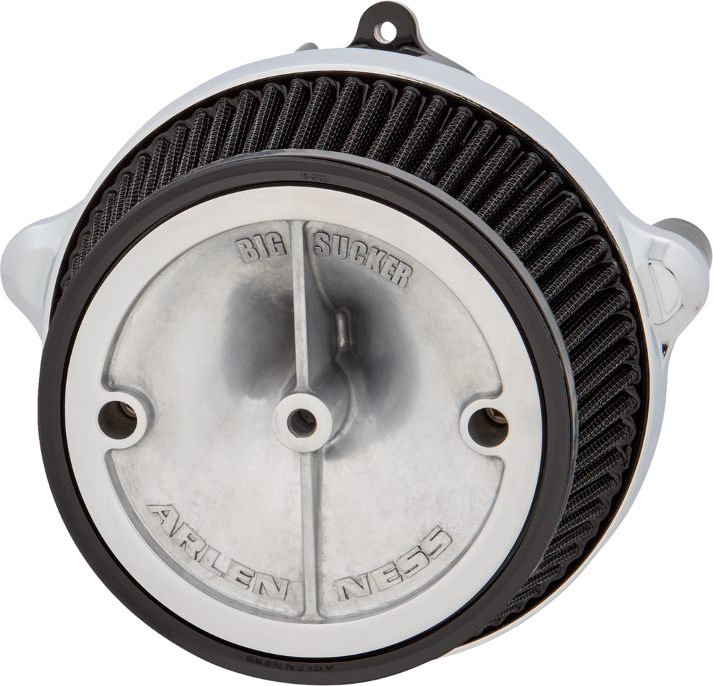 ARLEN NESS Big Sucker Stage 1 Air Cleaner Kit without Cover - Chrome 600-300