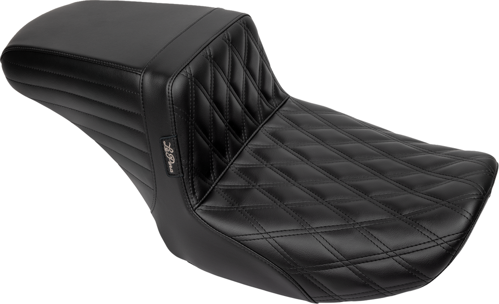 LE PERA Kickflip Seat with Double Diamond Stitch for FLH/FLT 2023-2025 — LV-597DD