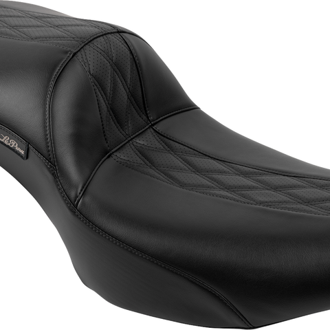 LE PERA Maverick Daddy Long Legs Seat LV-957DLHR2 for FLH/FLT 2023-2025 – Diamond Stitch with HR2 Inlay