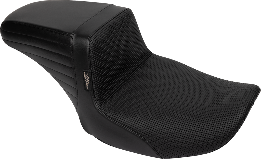 LePera Kickflip Seat with Basketweave Cover for Harley FLH/FLT 2023-2025 – Model LV-597BW