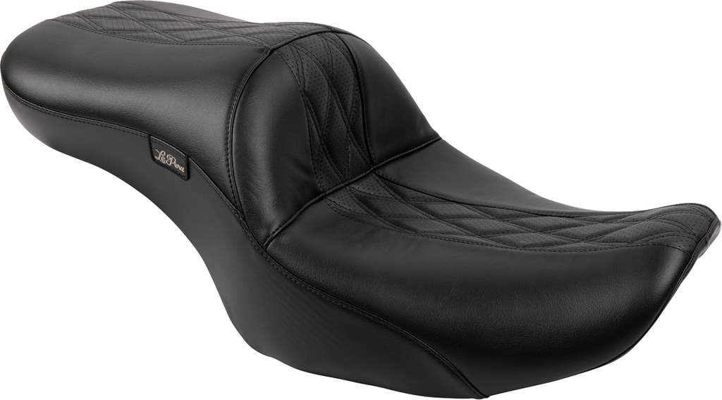 LE PERA Maverick Seat LV-957HR2 for FLH/FLT 2023-2025 – Black Hot Rod HR2