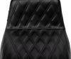 LE PERA Kickflip Seat with Double Diamond Stitch for FLH/FLT 2023-2025 — LV-597DD