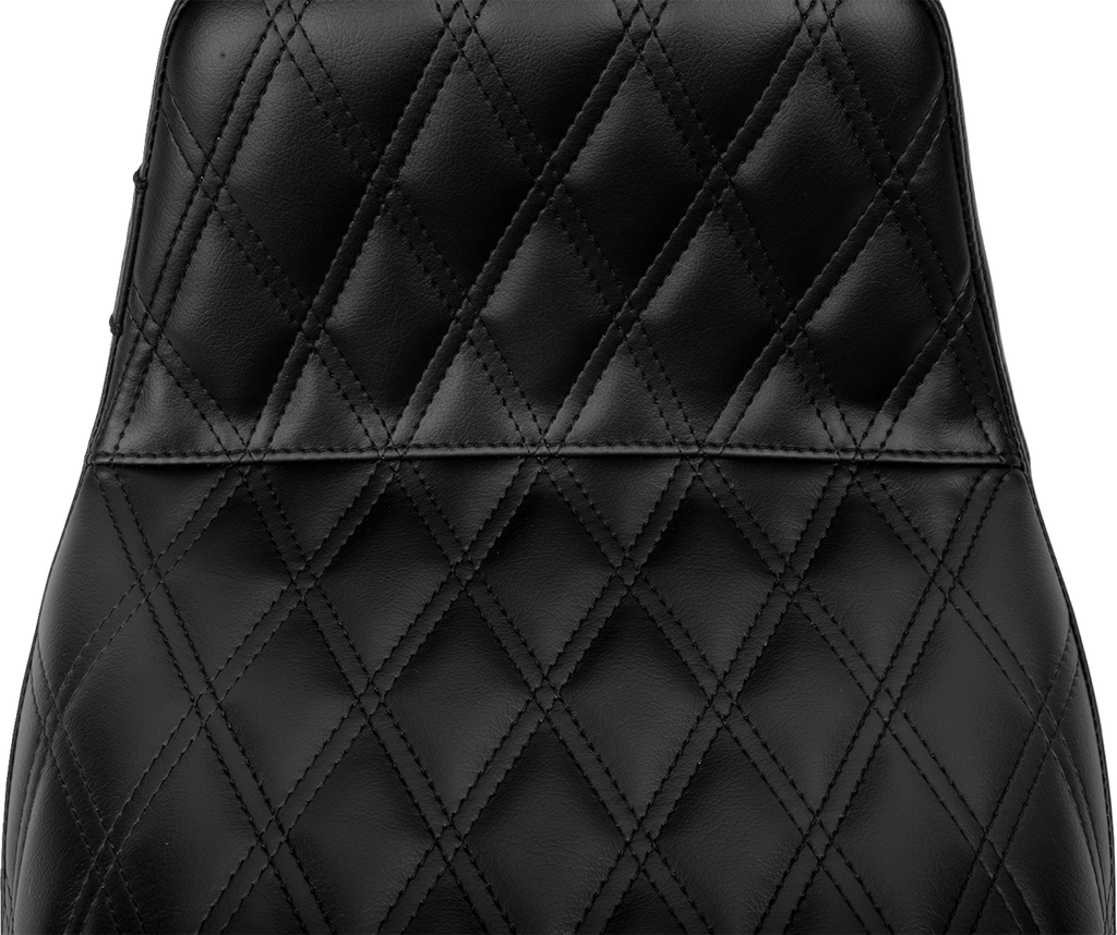 LE PERA Kickflip Seat with Double Diamond Stitch for FLH/FLT 2023-2025 — LV-597DD