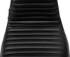LE PERA Tailwhip Daddy Long Legs Seat for FLH/FLT 2023-2025 - Pleated Leather Design (Part Number: LV-587DLPT)