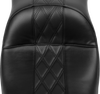 LE PERA Maverick Seat LV-957HR2 for FLH/FLT 2023-2025 – Black Hot Rod HR2
