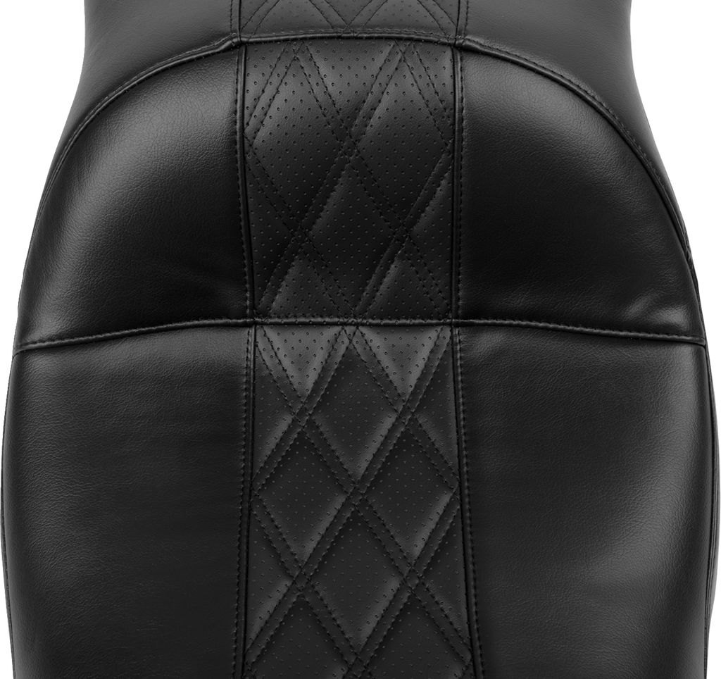 LE PERA Maverick Seat LV-957HR2 for FLH/FLT 2023-2025 – Black Hot Rod HR2