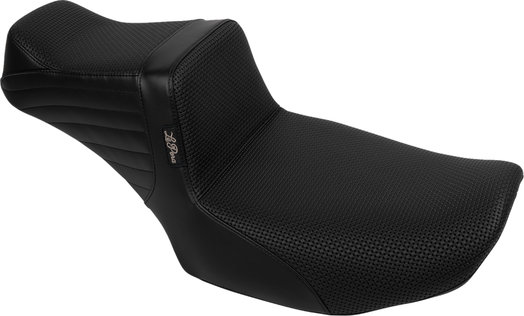 LE PERA Tailwhip Daddy Long Legs Seat with Basketweave Stitch for FLH/FLT 2023-2025 - LV-587DLBW