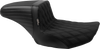 LePera Kickflip Seat with Double Diamond Stitch and Gripp Tape for FLH/FLT 2023-2025 - Model LV-597DDGP