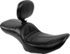 LE PERA Maverick Daddy Long Legs Seat with Backrest for FLH/FLT 2023-2025 – Black, Part LV-957DLBR