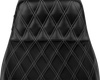 LE PERA Tailwhip Seat for FLH/FLT 2023-2025 by LE PERA - Bright Gray Double Diamond Stitch (Part LV-587DD-GY01)