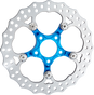 ARLEN NESS Spider Rotor - 12-19/32" - Blue - Front 300-109
