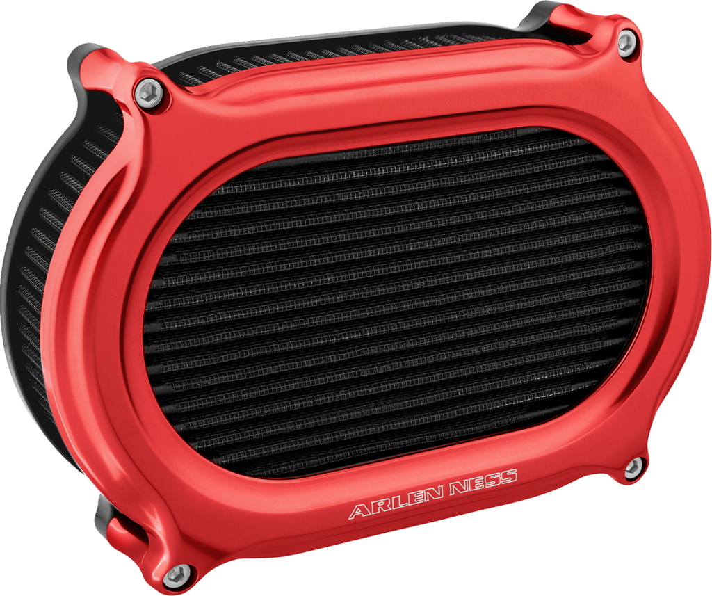 ARLEN NESS Stage 2 Oval Air Cleaner Kit - Red 600-173