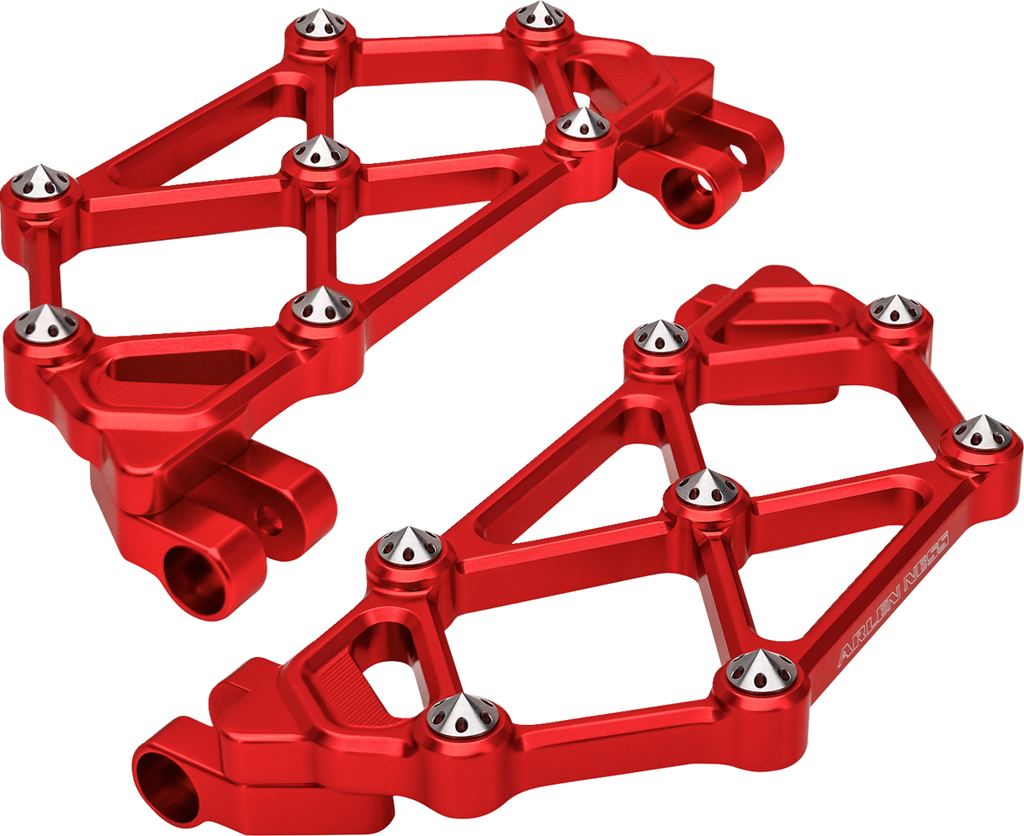 ARLEN NESS Mini Diamond Floorboards - Driver - Red - FLT 410-049