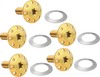 ARLEN NESS Bolt Kit - Holeshot/Front/Floating/Brake Rotor - Spoke Mount - Gold - 5 Pack 300-922
