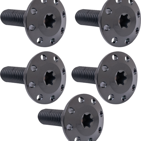 ARLEN NESS Bolt Kit - Holeshot/Front/Floating/Brake Rotor - Spoke Mount - Black - 5 Pack 300-921