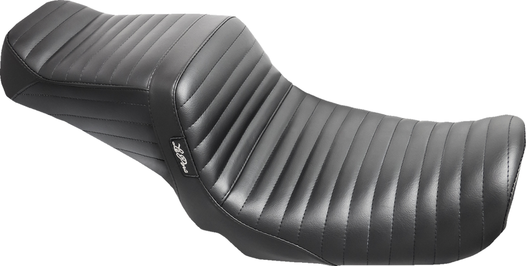 LE PERA Tailwhip Seat - Pleated - Black - FXD '04-'05 LF-581PT
