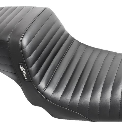 LE PERA Tailwhip Seat - Pleated - Black - FXD '04-'05 LF-581PT