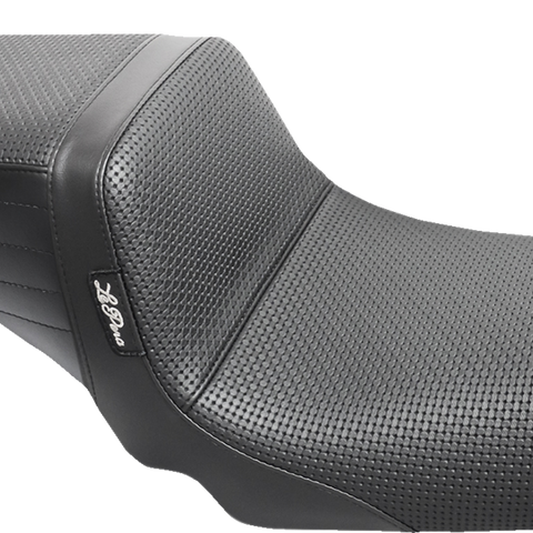 LE PERA Tailwhip Seat - Basketweave - Black - FXD '04-'05 LF-581BW