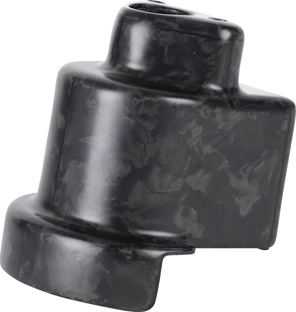 THRASHIN SUPPLY CO. Cover Steering Lock - Matte Forged Carbon Fiber TSC-3033-1