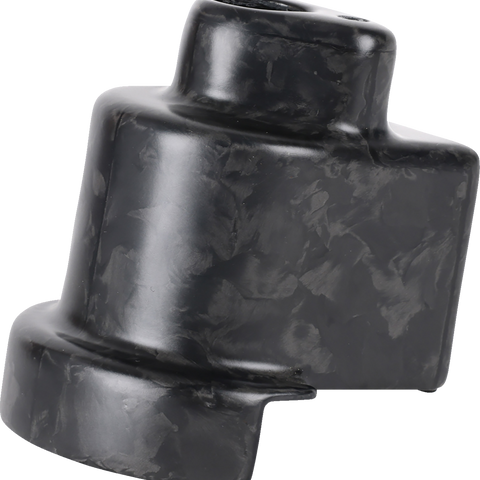 THRASHIN SUPPLY CO. Cover Steering Lock - Matte Forged Carbon Fiber TSC-3033-1