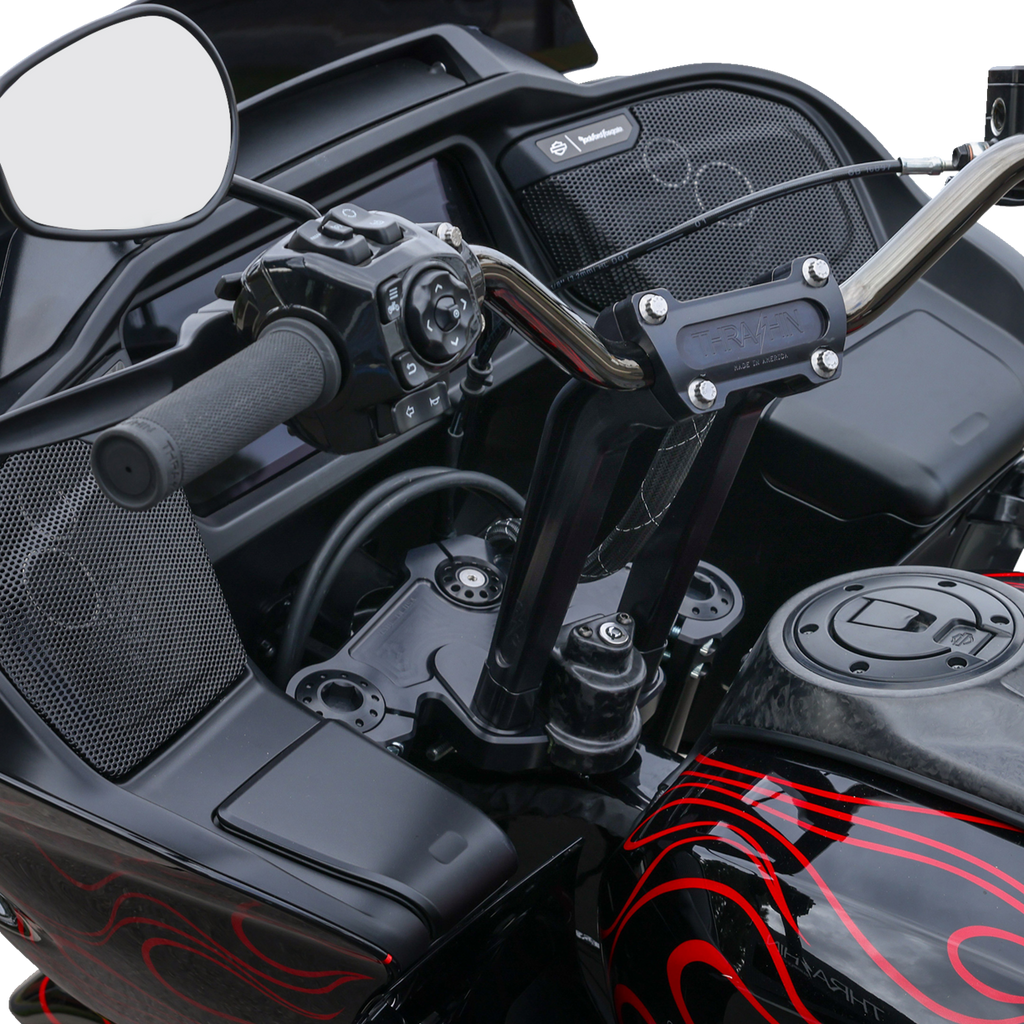 THRASHIN SUPPLY CO. Cover Steering Lock - Matte Forged Carbon Fiber TSC-3033-1