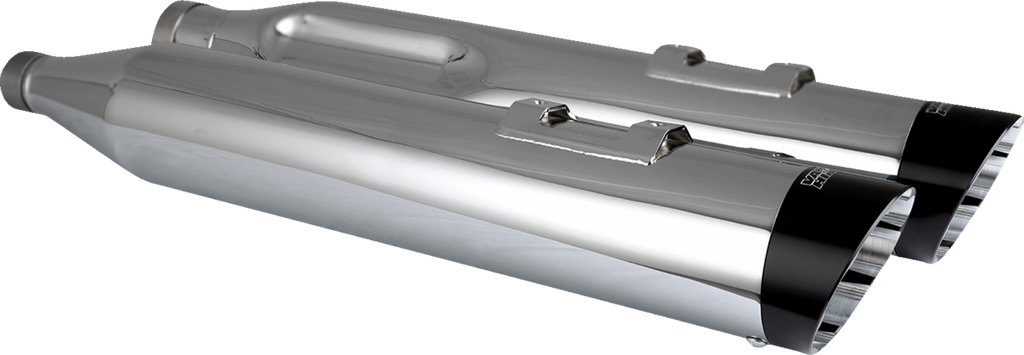 VANCE & HINES Razorback 450 Slip-On Mufflers for M8 Bagger, Chrome - Part 17960