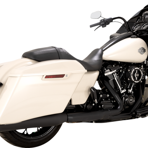 VANCE & HINES Razorback 450 Slip-On Mufflers - Black - M8 Bagger 47960