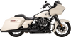 VANCE & HINES Razorback 450 Slip-On Mufflers - Black - M8 Bagger 47960