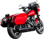 S&S CYCLE Grand National Slip-On Muffler 50 State - 4 inch Black for M8 Softail (Part #550-1159)