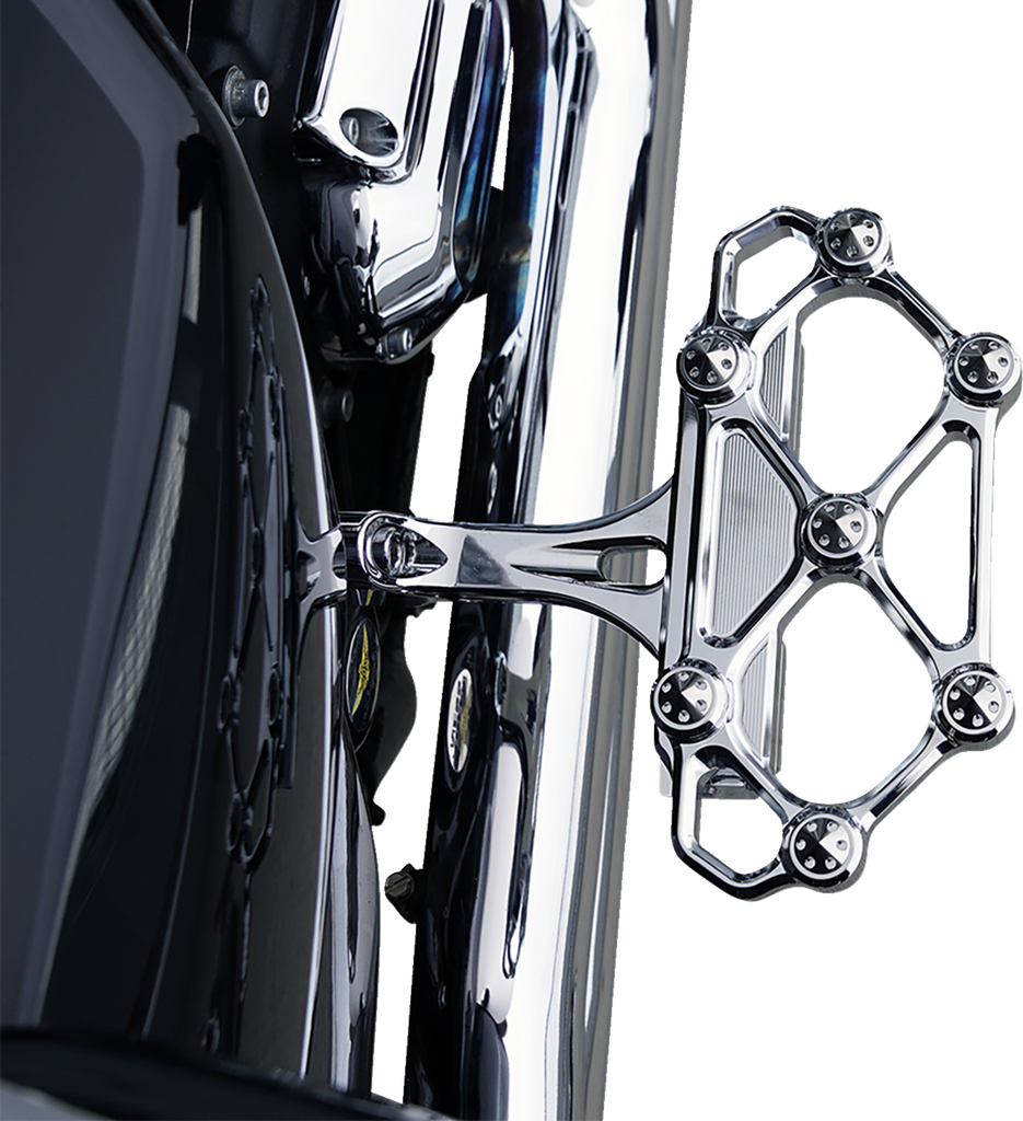 ARLEN NESS Diamond Floorboards - Passenger - Chrome 410-059