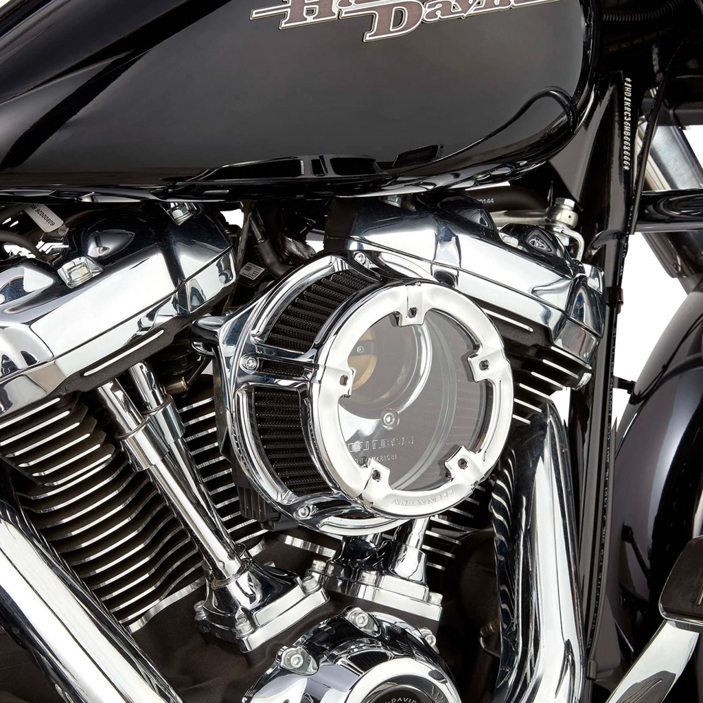 ARLEN NESS Method™ Clear Series Air Cleaner with Chrome Finish - Part 600-238